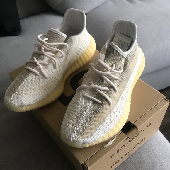 350 v2 natural on feet